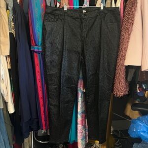 Chicos Waxed Denim Jeans